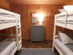 Bunk Room with Two Twin over Twin Bunks